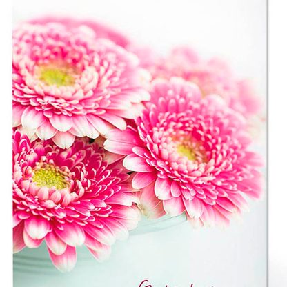 LUMA Gutschein Blumen mit Innentext DIN B6 office discount