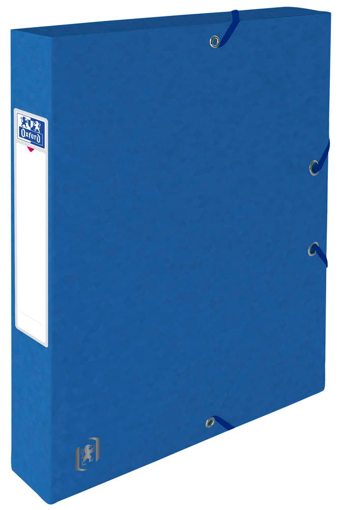 OXFORD Heftbox TOP FILE+ 4,0 cm blau | office discount